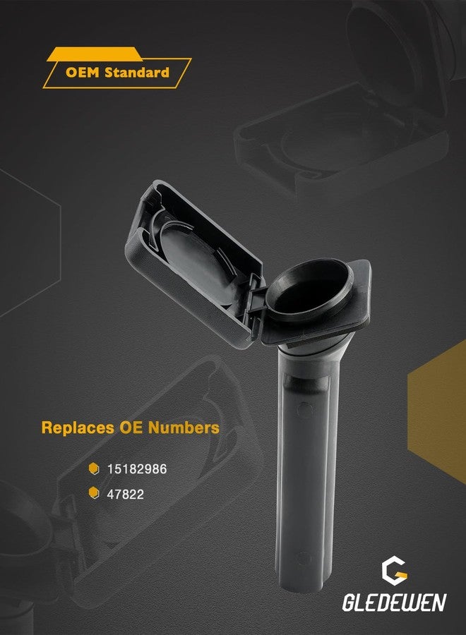 Gledewen Spare Tire Hoist Cover, Compatible with 1999-2007 Chevy Silverado GMC Sierra 1500 2500 3500 HD Classic, Spare Wheel Cylinder Lock Case, Spare Wheel Lock Cyl, 15182986, 47822, w/o Ring - Image 3